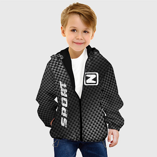 Детская куртка Zotye sport carbon / 3D-Черный – фото 4