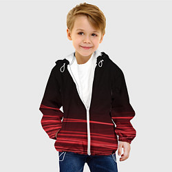 Куртка с капюшоном детская Веяние, цвет: 3D-белый — фото 2