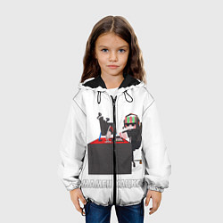 Куртка с капюшоном детская МАМЕН ХАЦКЕР, цвет: 3D-черный — фото 2