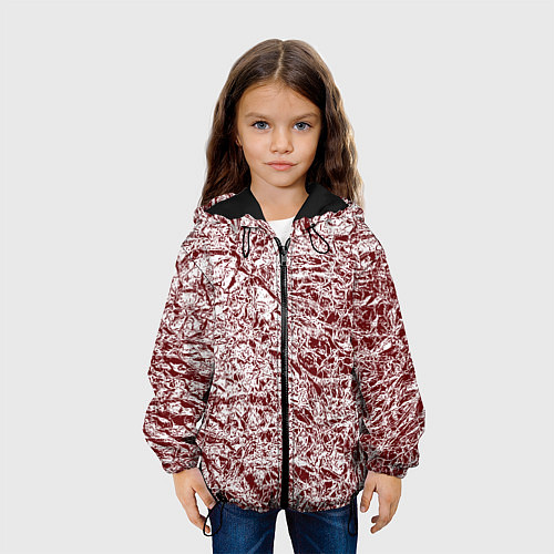 Детская куртка Линогравюра / 3D-Черный – фото 3