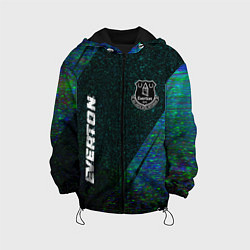 Детская куртка Everton glitch blue