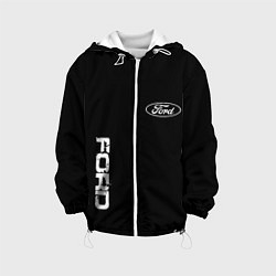 Детская куртка Ford logo white steel