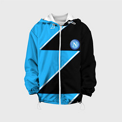 Детская куртка Napoli fc geometry blue