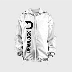 Детская куртка Deadlock glitch на светлом фоне по-вертикали