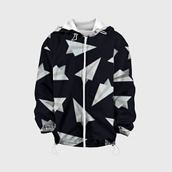 Детская куртка Белый бумажный самолётик - Телеграм