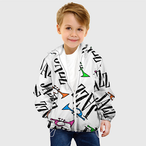 Детская куртка Just jazz in color / 3D-Белый – фото 4