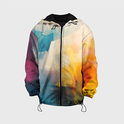 Детская куртка Живопись мазками