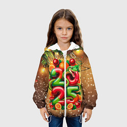 Куртка с капюшоном детская Змеи к нам приходят, цвет: 3D-белый — фото 2