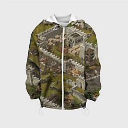 Куртка с капюшоном детская Stronghold Crusader Definitive Edition, цвет: 3D-белый