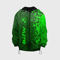 Детская куртка BMW - green gradient по-вертикали