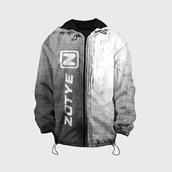 Куртка с капюшоном детская Zotye - grey gradient по-вертикали, цвет: 3D-черный