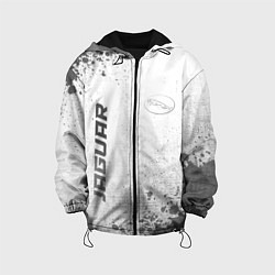 Детская куртка Jaguar - white gradient вертикально