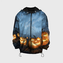 Куртка с капюшоном детская Костюмы для halloween, цвет: 3D-черный