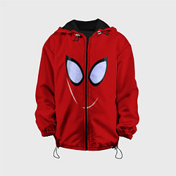 Детская куртка Человек паук глаза питера