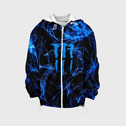 Детская куртка Monster energy искры дымы