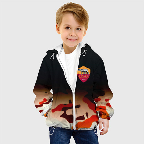 Детская куртка Roma камуфляжный стиль / 3D-Белый – фото 4