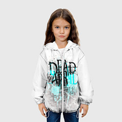 Куртка с капюшоном детская Dead by april краски, цвет: 3D-белый — фото 2