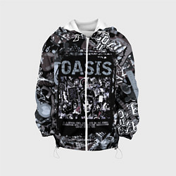 Детская куртка Oasis на фоне гитар
