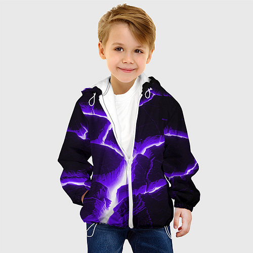 Детская куртка The rift / 3D-Белый – фото 4