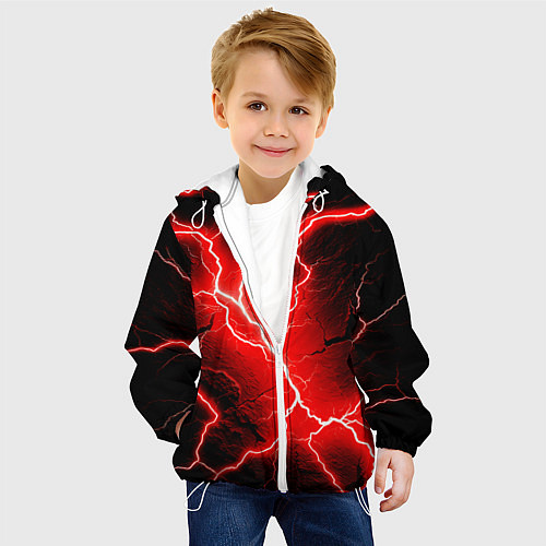 Детская куртка Lightning / 3D-Белый – фото 4