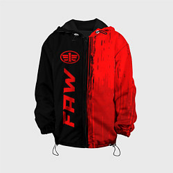 Детская куртка FAW - red gradient по-вертикали