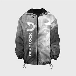 Куртка с капюшоном детская Deadlock - grey gradient по-вертикали, цвет: 3D-черный