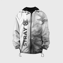 Детская куртка Stray - white gradient по-вертикали