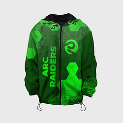 Детская куртка ARC Raiders - green gradient вертикально