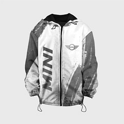 Детская куртка Mini - white gradient вертикально