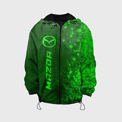 Детская куртка Mazda - green gradient по-вертикали