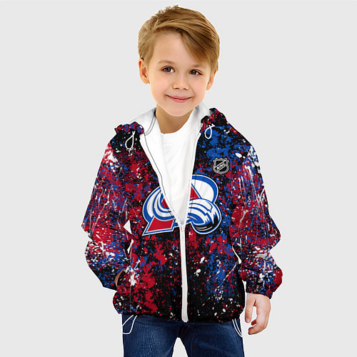 Детская куртка Colorado Avalanche NHL black / 3D-Белый – фото 4