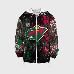 Детская куртка Minnesota Wild NHL black