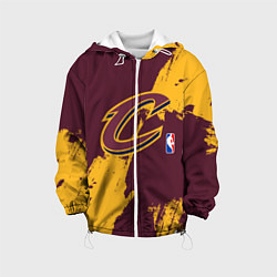 Куртка с капюшоном детская Cleveland Cavaliers NBA team, цвет: 3D-белый