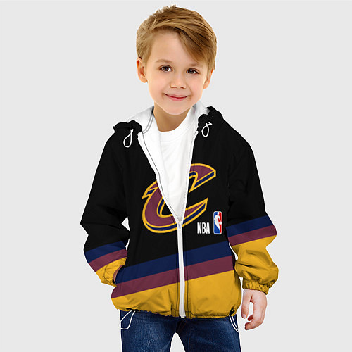 Детская куртка Cleveland Cavaliers NBA basketball / 3D-Белый – фото 4