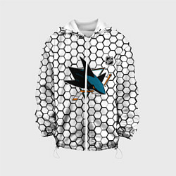 Детская куртка Сан Хосе Шаркс - белые плиты