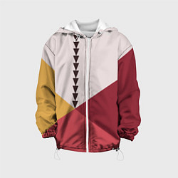 Детская куртка Колор-блок фруктовый чиа пудинг