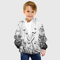 Куртка с капюшоном детская Doom dark age, цвет: 3D-белый — фото 2