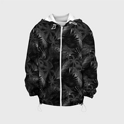 Детская куртка Palm black and white