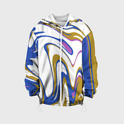 Детская куртка Цветные вихри