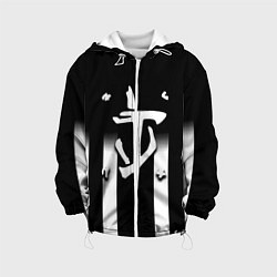 Детская куртка Doom line white