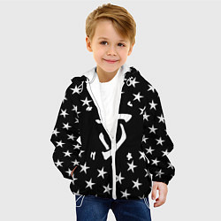 Куртка с капюшоном детская Doom star, цвет: 3D-белый — фото 2
