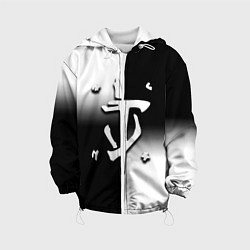 Детская куртка Doom black geometry