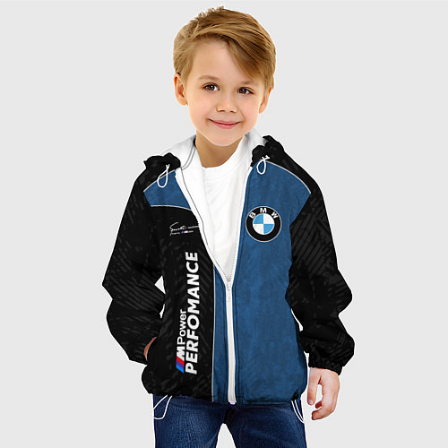 Детская куртка BMW Performance Power / 3D-Белый – фото 4