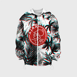 Детская куртка Ajax тропики глитч