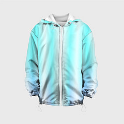 Детская куртка Neon white blue lines