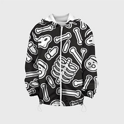 Детская куртка Черепки и костяшки