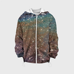 Детская куртка Мокрый маслянный асфальт