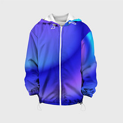 Куртка с капюшоном детская The color is multicolored, цвет: 3D-белый