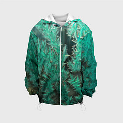 Детская куртка Узоры изумрудного инея