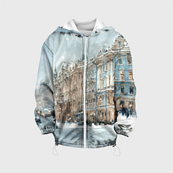 Детская куртка Снежный день в Санкт-Петербурге